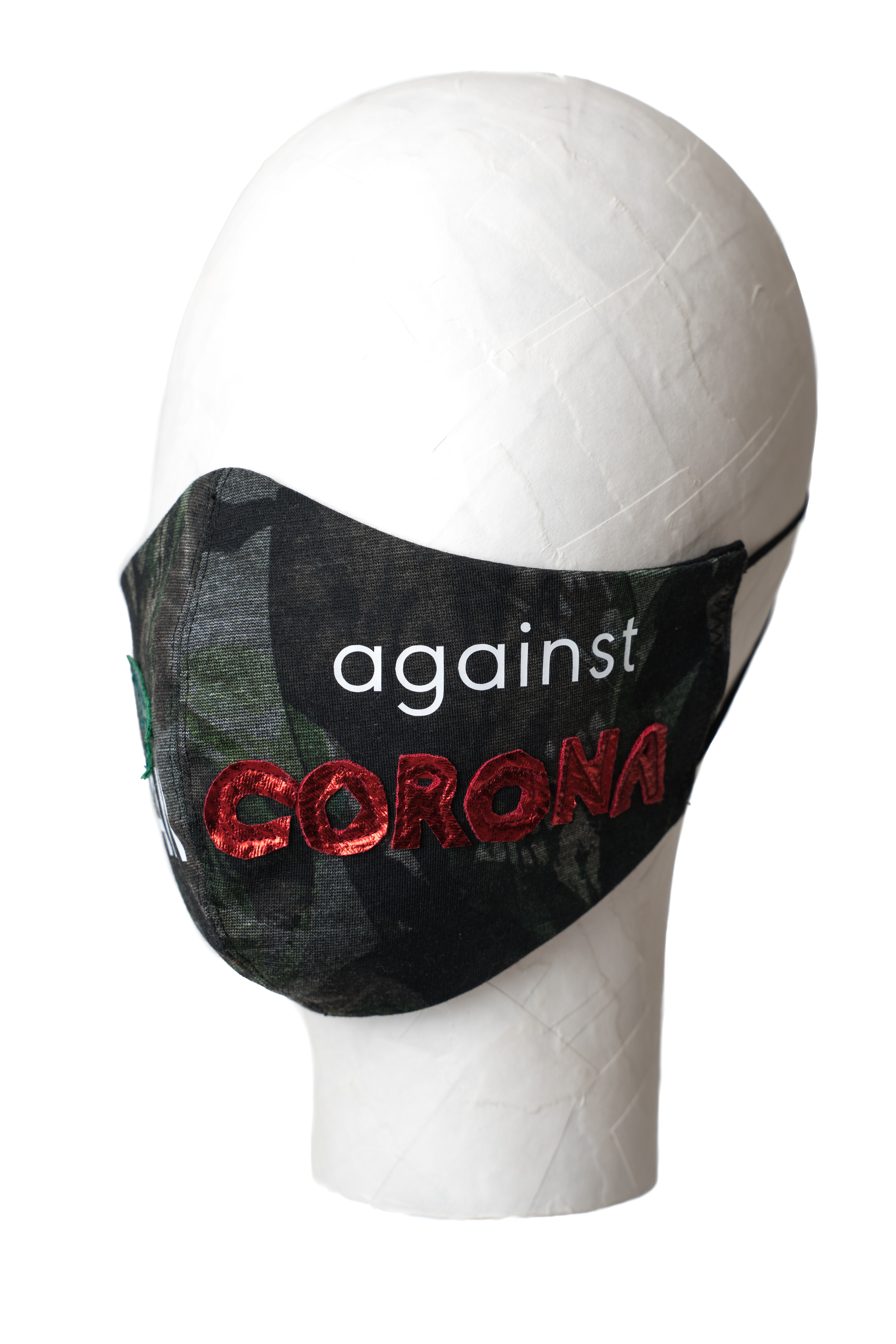 Corona Schutzmaske camouflage