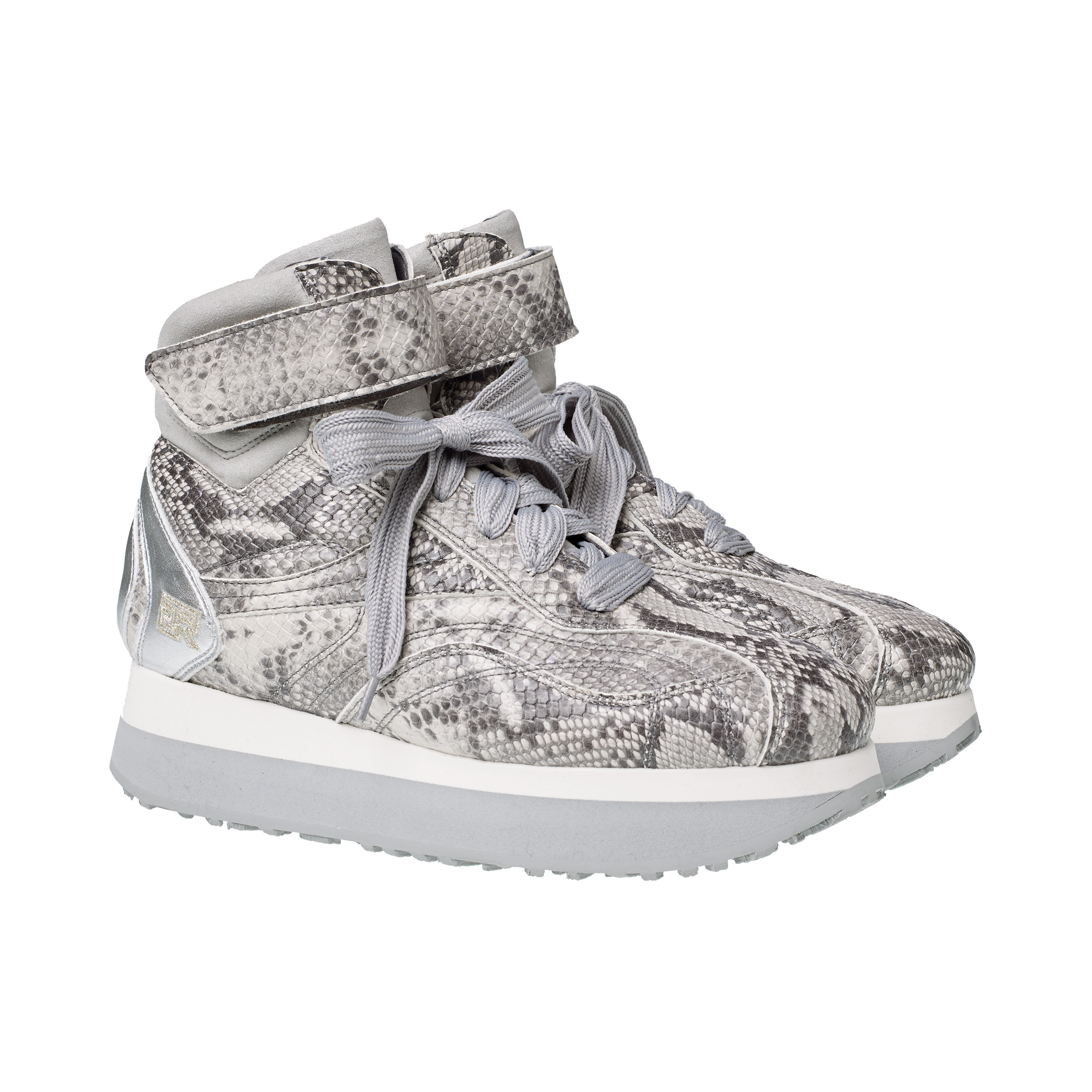 Kati High Top Grey-Silver