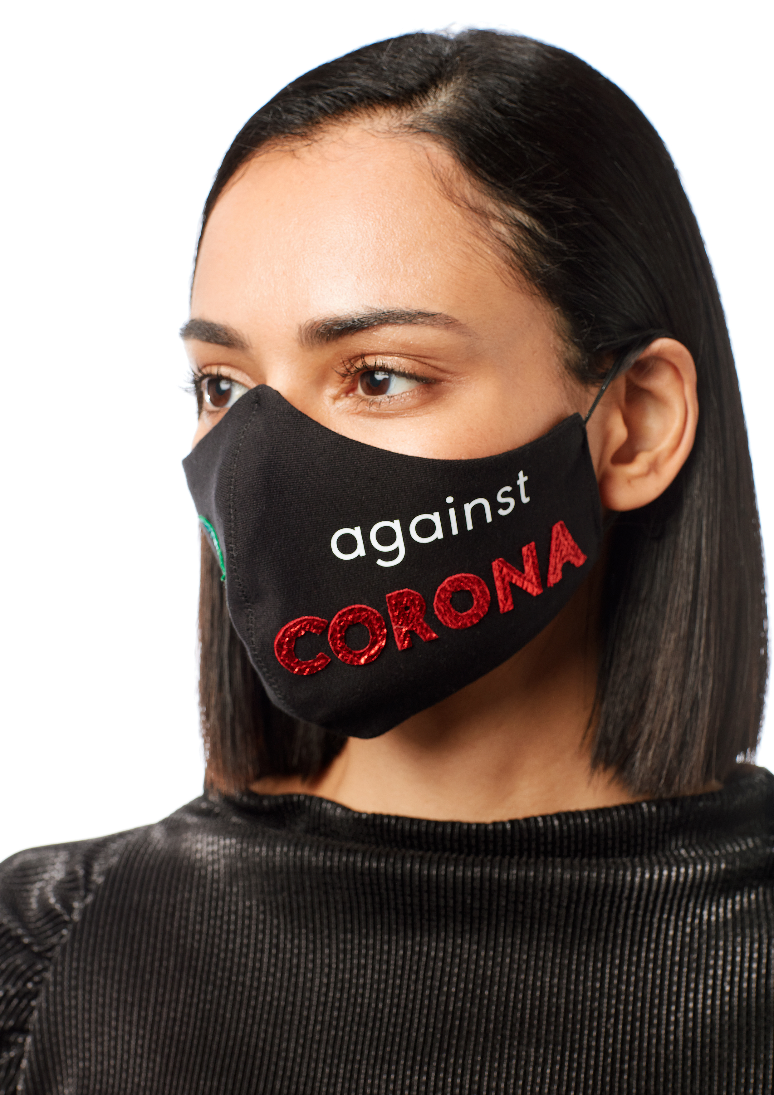 Corona Schutzmaske schwarz