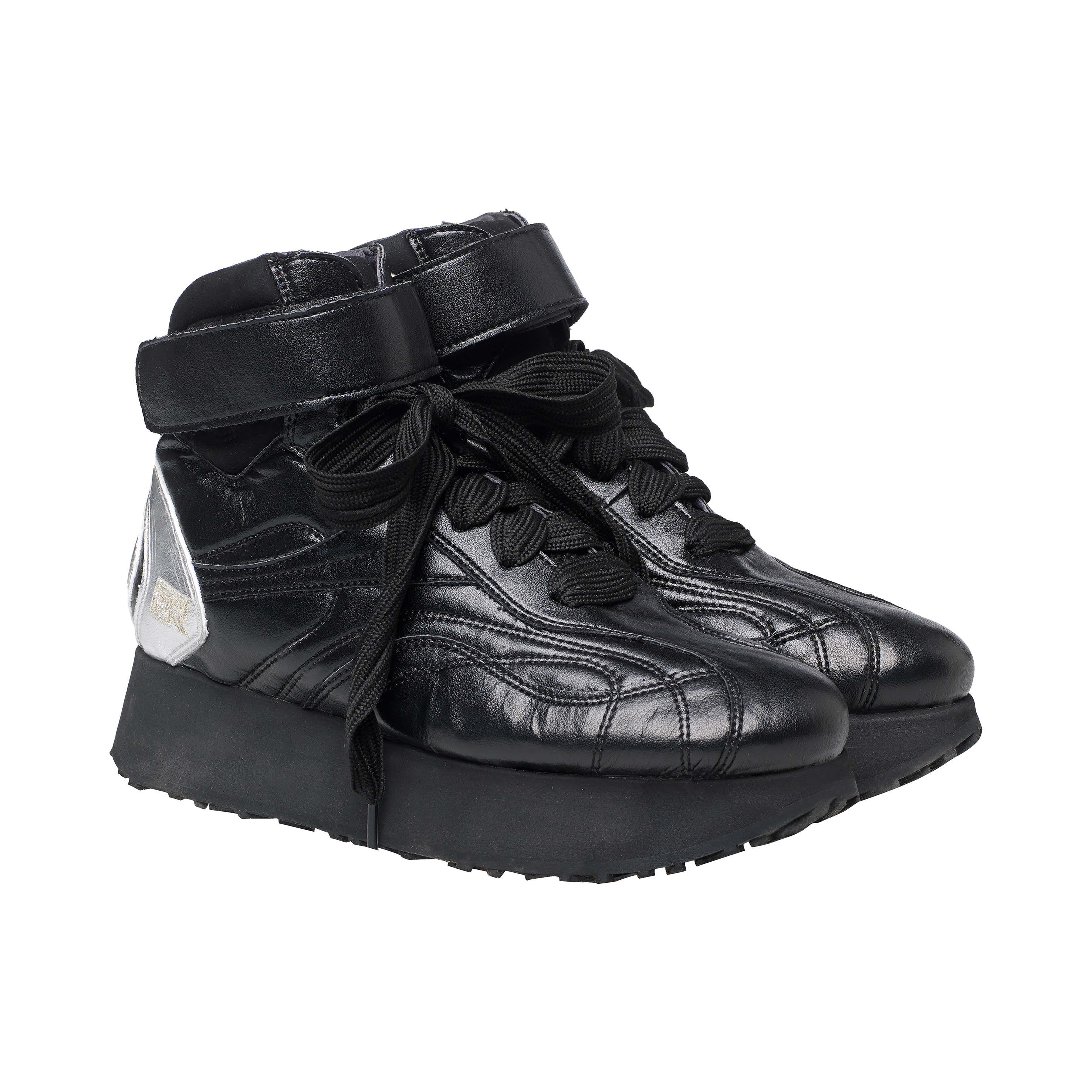 Kati High Top Black-Silver